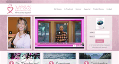 Desktop Screenshot of mypersonalbreastcancerjourney.com